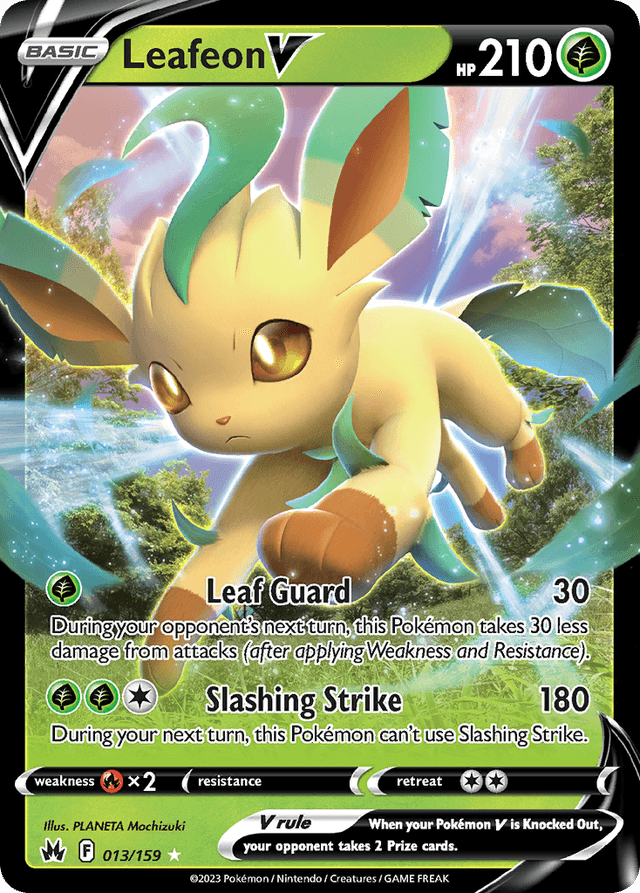 Leafeon V — Crown Zenith #13