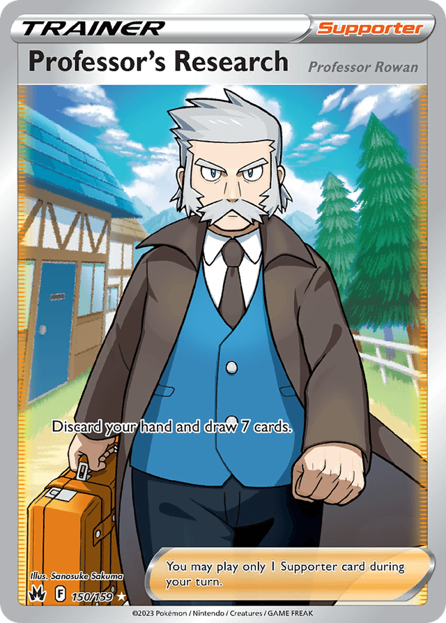 Professor's Research — Crown Zenith #150