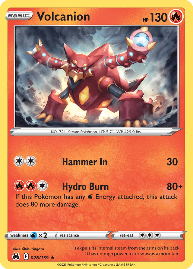 Volcanion — Crown Zenith #26