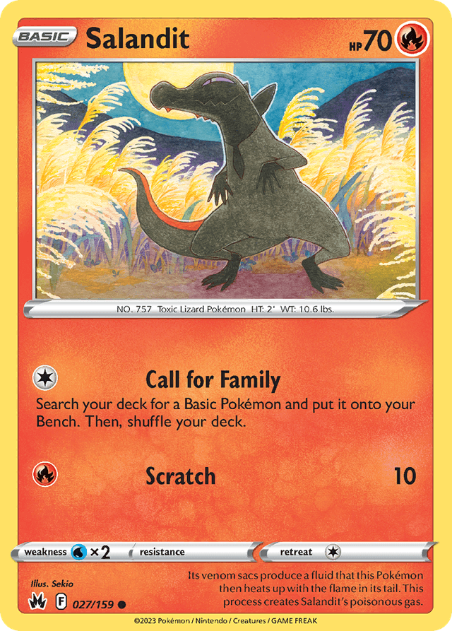 Salandit — Crown Zenith #27