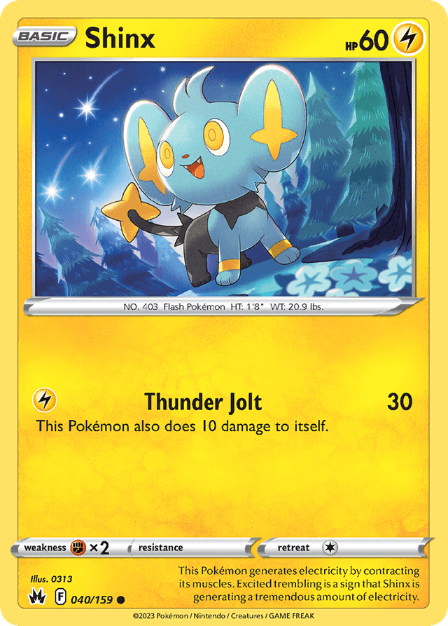 Shinx — Crown Zenith #40