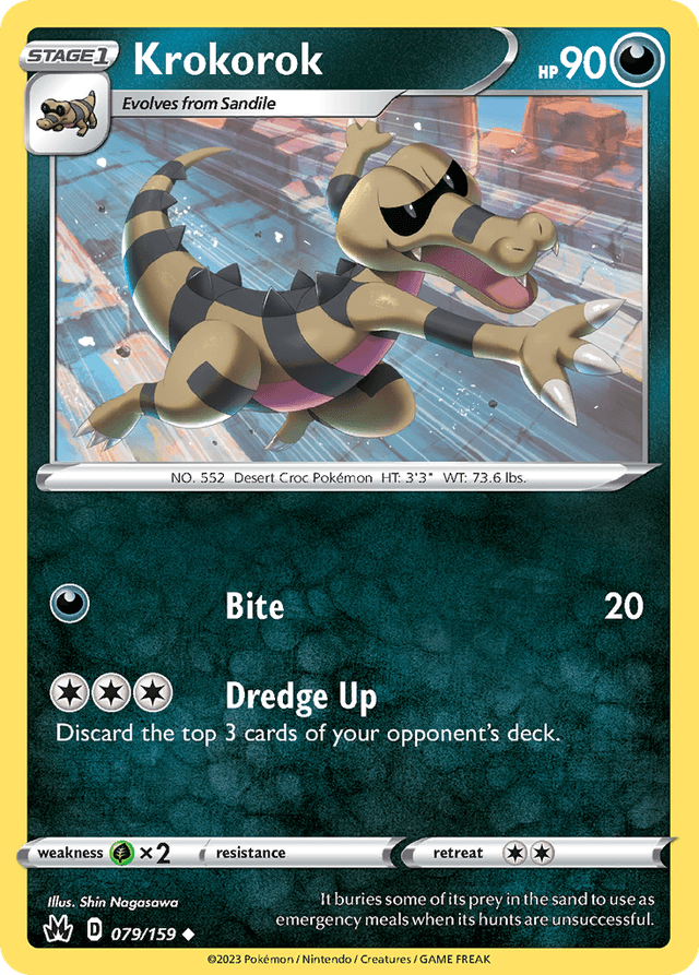 Krokorok — Crown Zenith #79