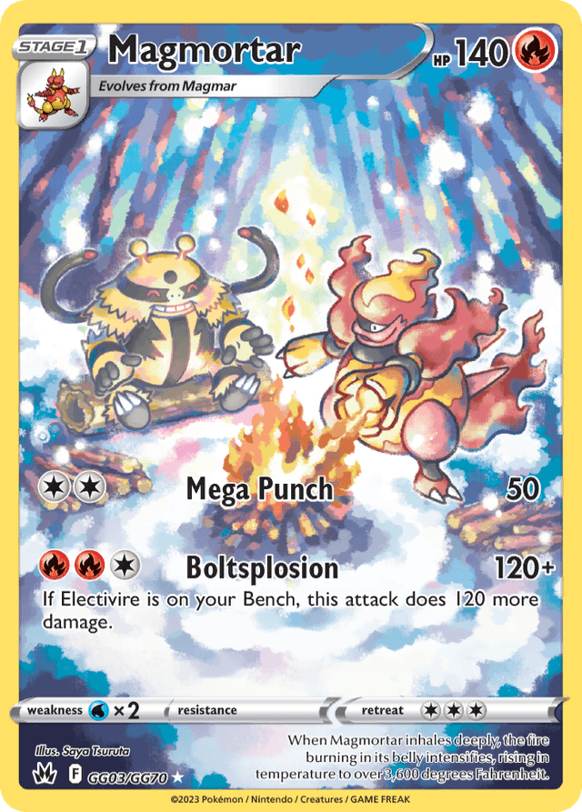 Magmortar — Crown Zenith Galarian Gallery #GG03
