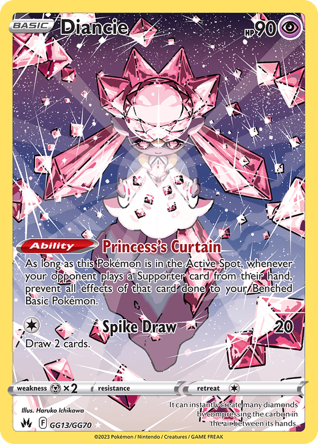Diancie — Crown Zenith Galarian Gallery #GG13
