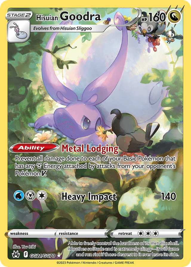 Hisuian Goodra — Crown Zenith Galarian Gallery #GG21