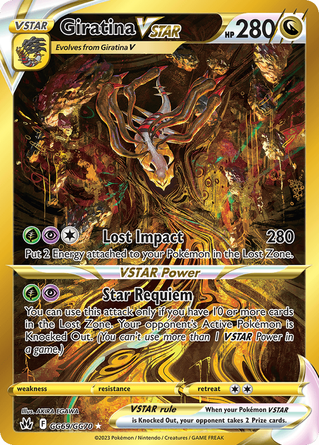 Giratina VSTAR — Crown Zenith Galarian Gallery #GG69