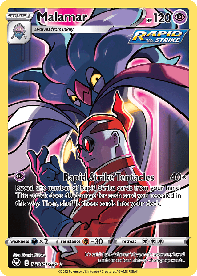 Malamar — Silver Tempest Trainer Gallery #TG06