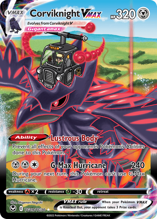 Corviknight VMAX — Silver Tempest Trainer Gallery #TG19
