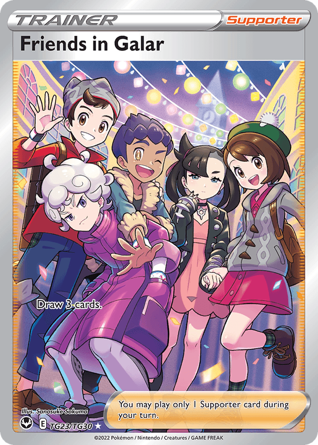 Friends in Galar — Silver Tempest Trainer Gallery #TG23