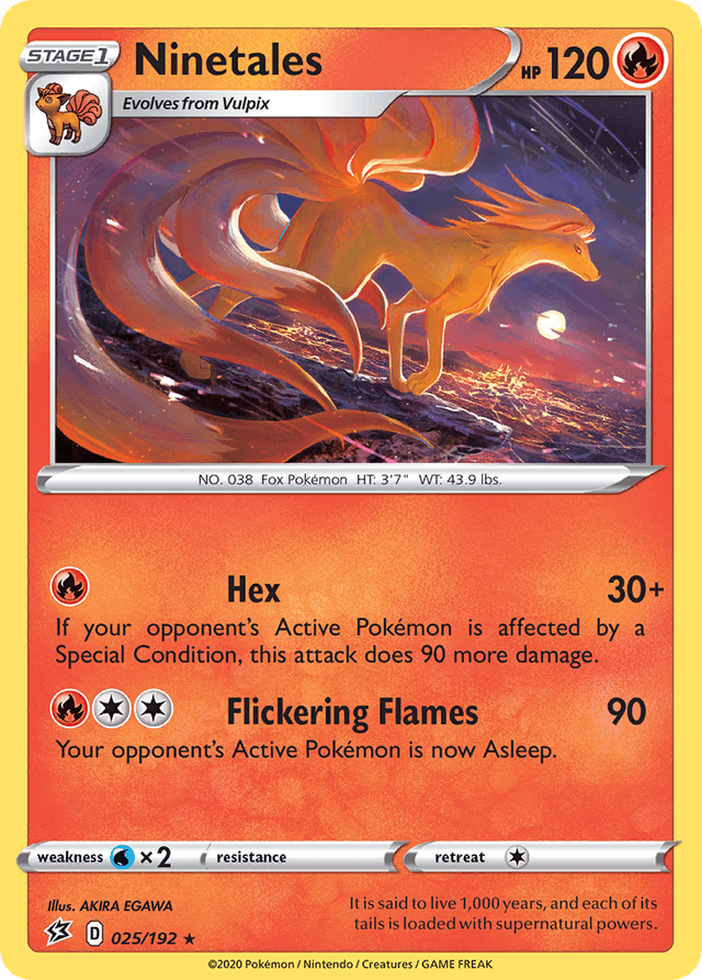 Ninetales — Rebel Clash #25