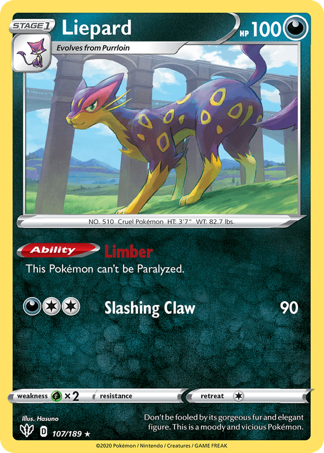 Liepard — Darkness Ablaze #107