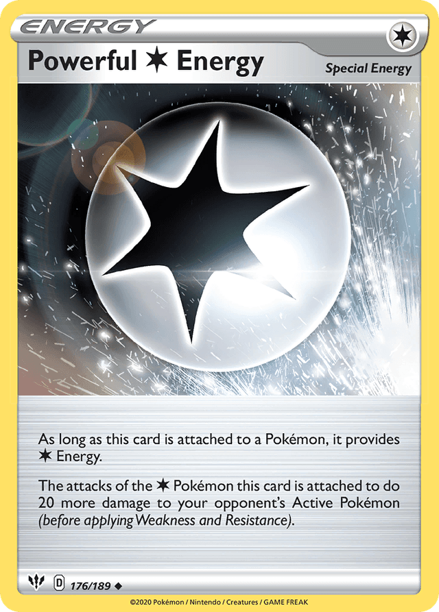 Powerful Colorless Energy — Darkness Ablaze #176