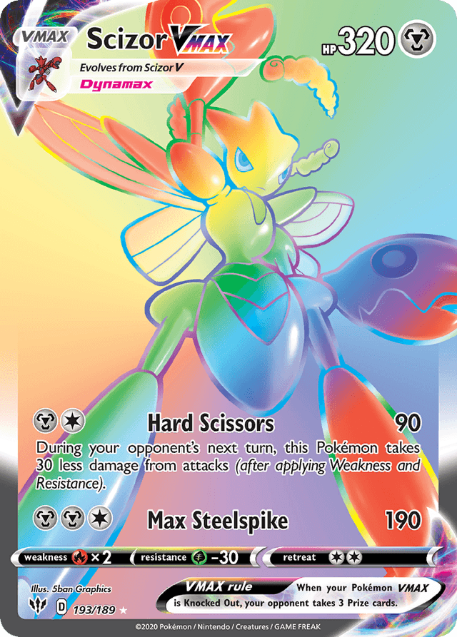 Scizor VMAX — Darkness Ablaze #193