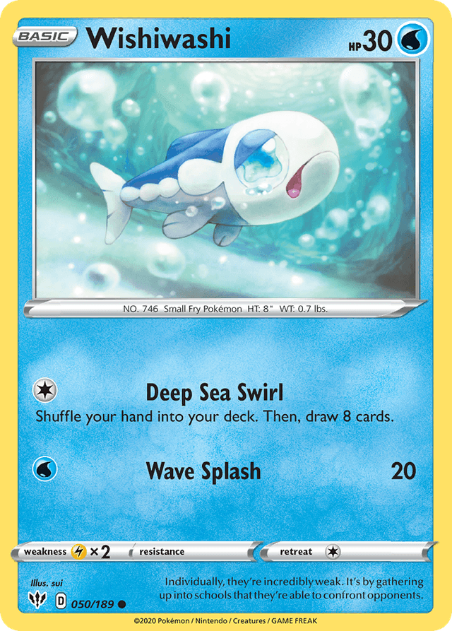 Wishiwashi — Darkness Ablaze #50