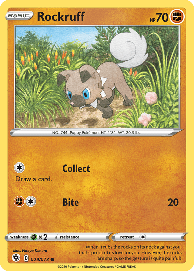 Rockruff — Champion's Path #29