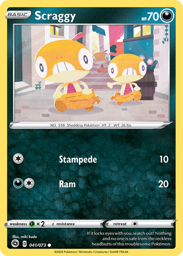 Scraggy — Champion's Path #41