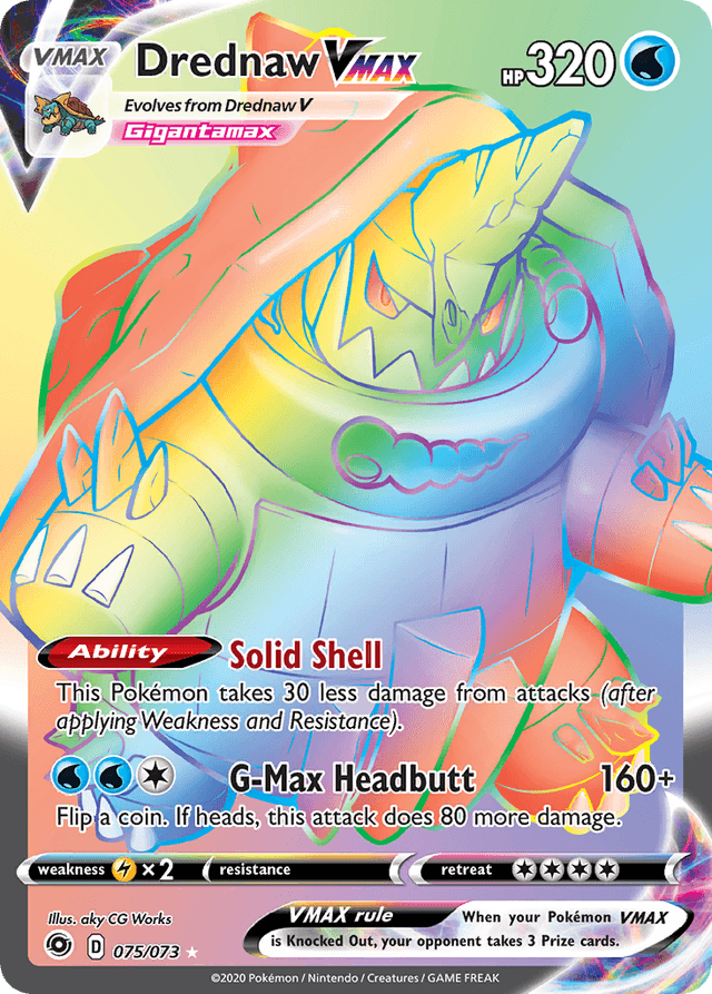 Drednaw VMAX — Champion's Path #75