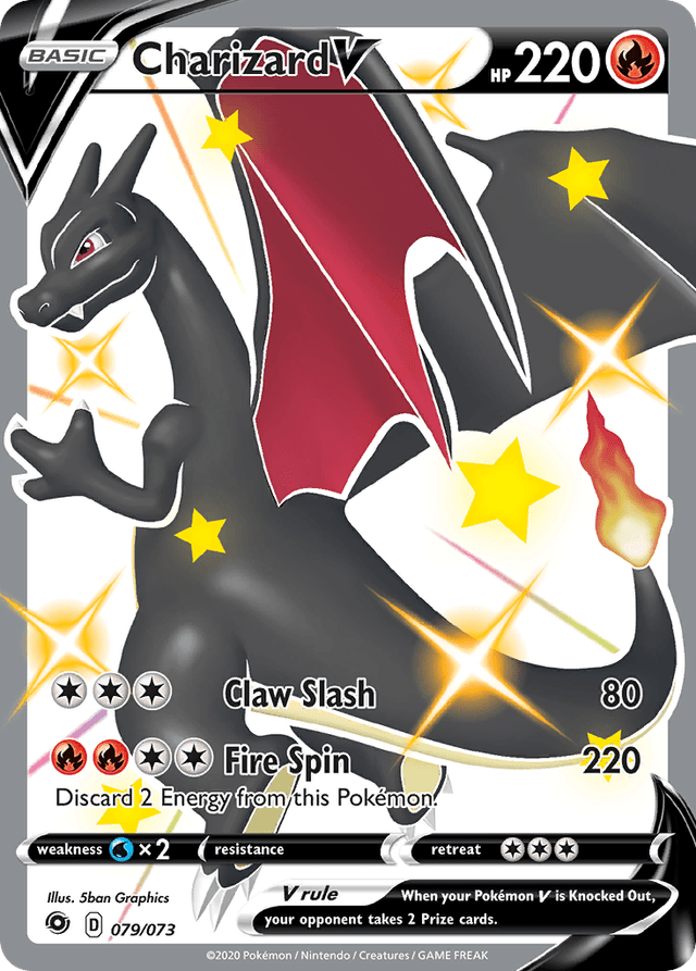 Charizard V — Champion's Path #79
