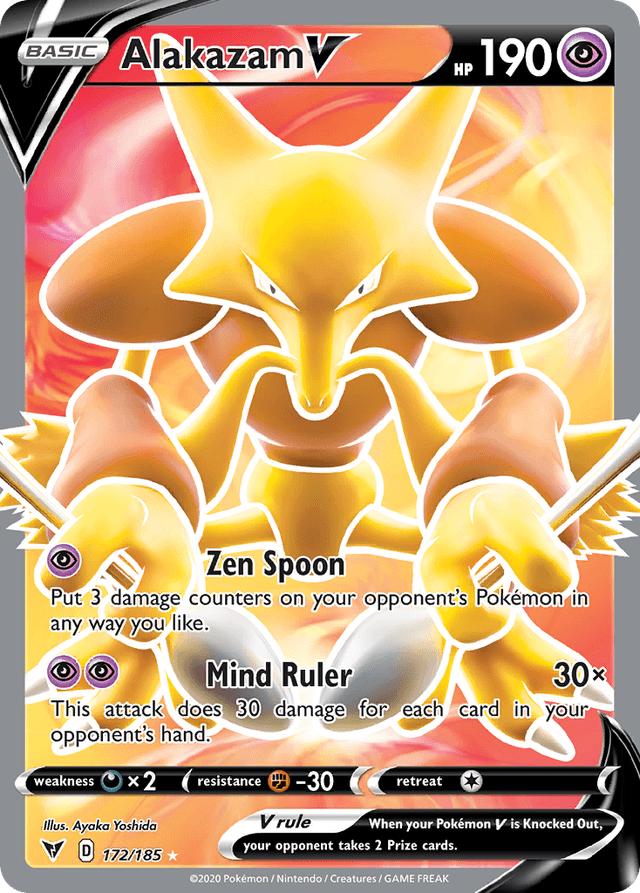 Alakazam V — Vivid Voltage #172
