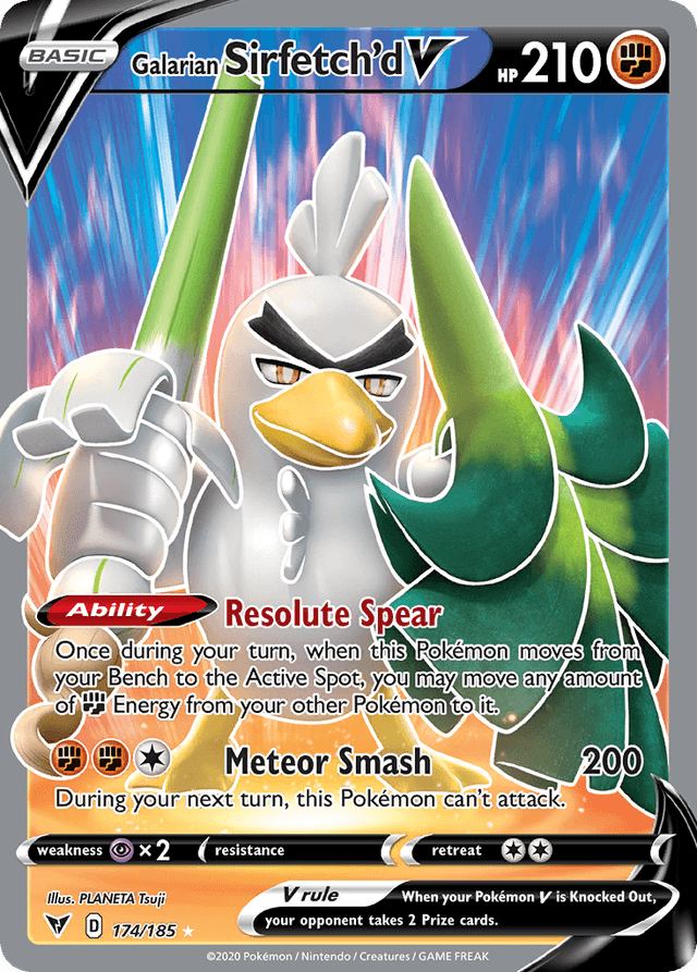 Galarian Sirfetch'd V — Vivid Voltage #174