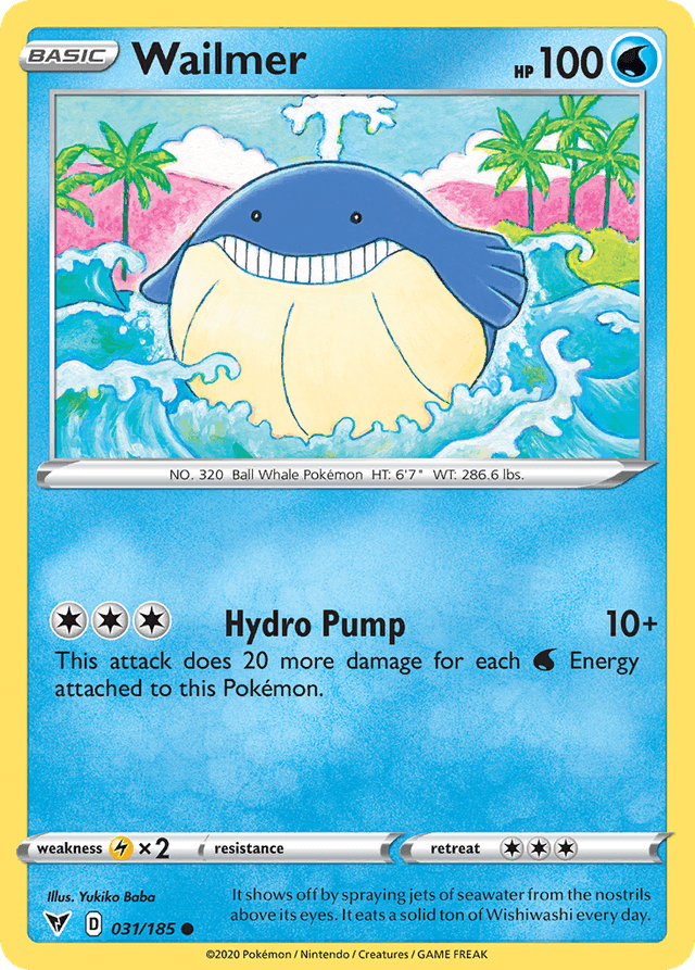 Wailmer — Vivid Voltage #31