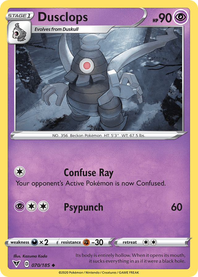 Dusclops — Vivid Voltage #70