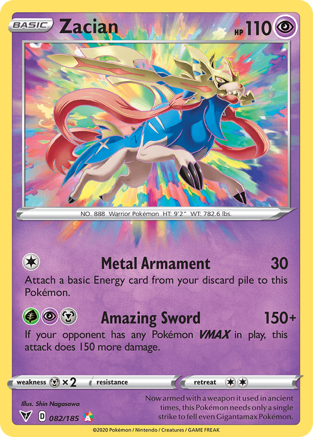 Zacian — Vivid Voltage #82
