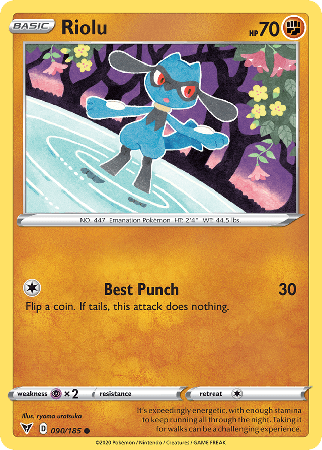 Riolu — Vivid Voltage #90