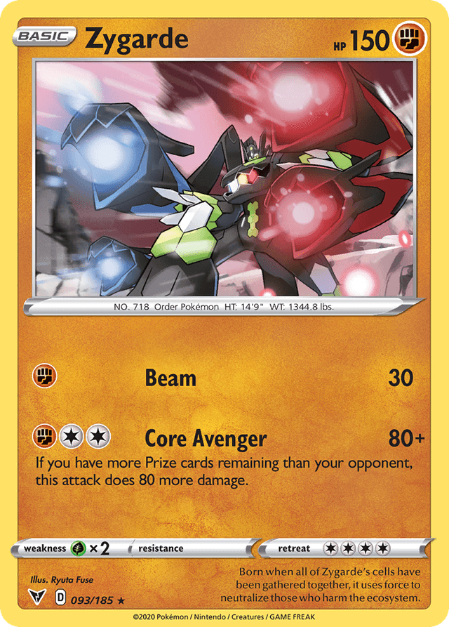 Zygarde — Vivid Voltage #93