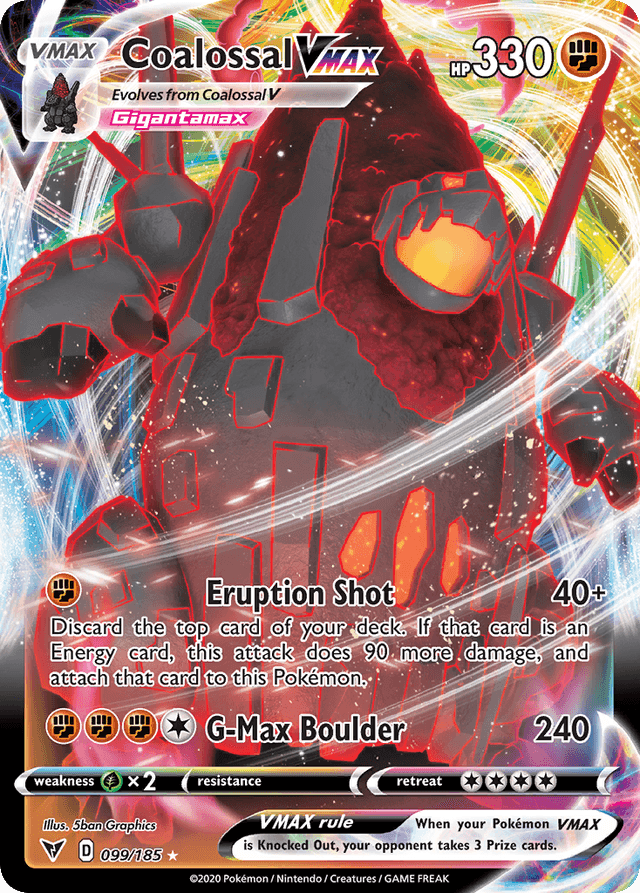 Coalossal VMAX — Vivid Voltage #99