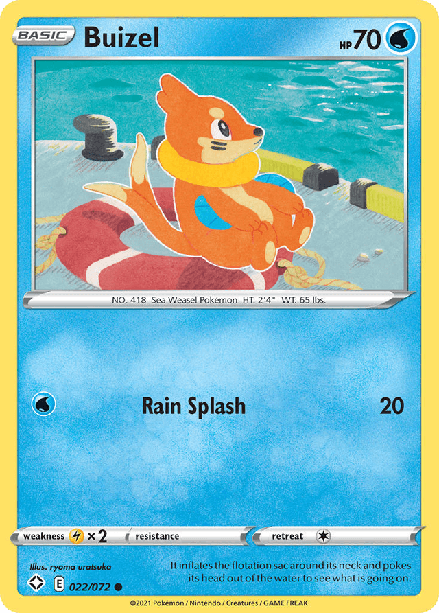 Buizel — Shining Fates #22