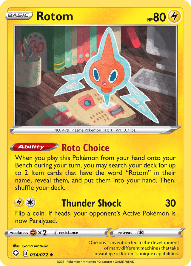 Rotom — Shining Fates #34