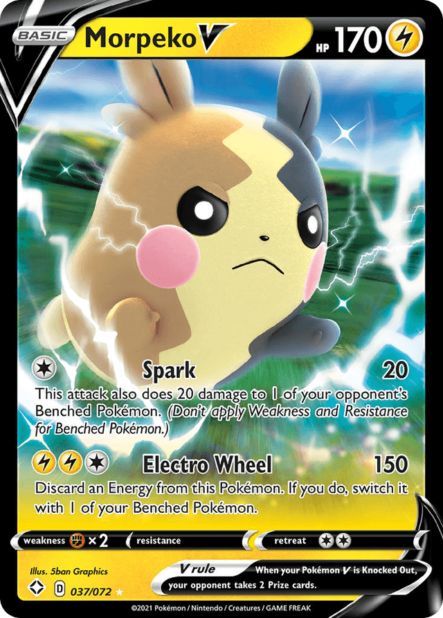 Morpeko V — Shining Fates #37