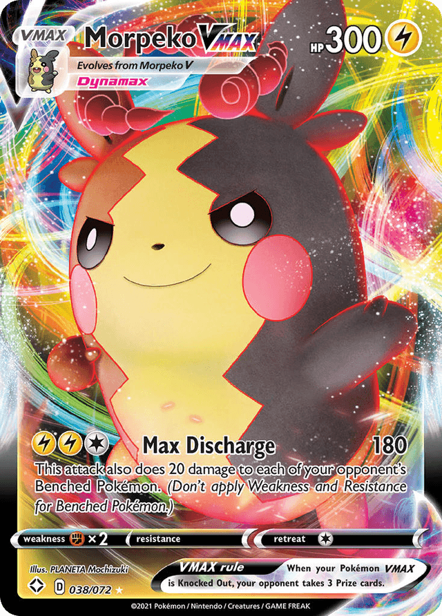 Morpeko VMAX — Shining Fates #38