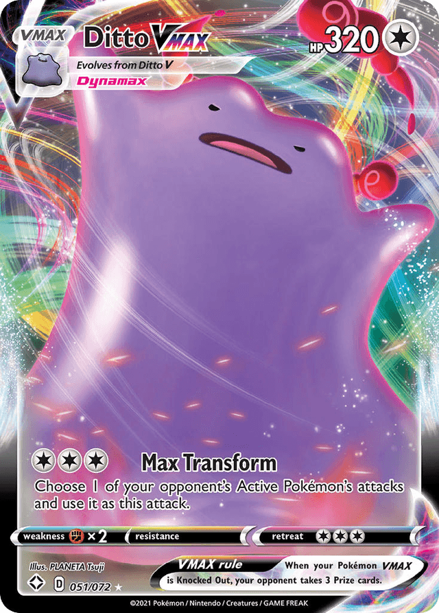 Ditto VMAX — Shining Fates #51