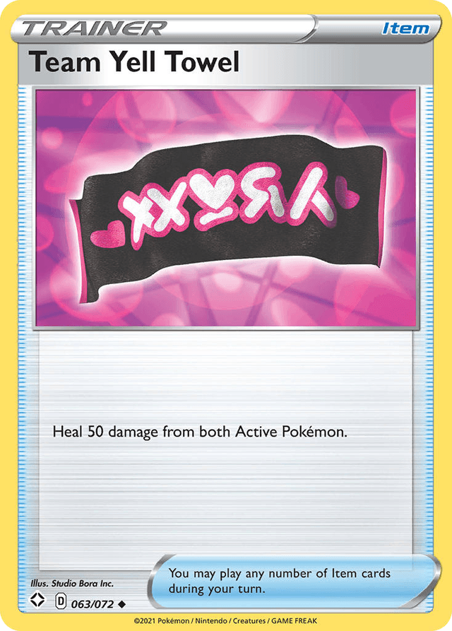 Team Yell Towel — Shining Fates #63