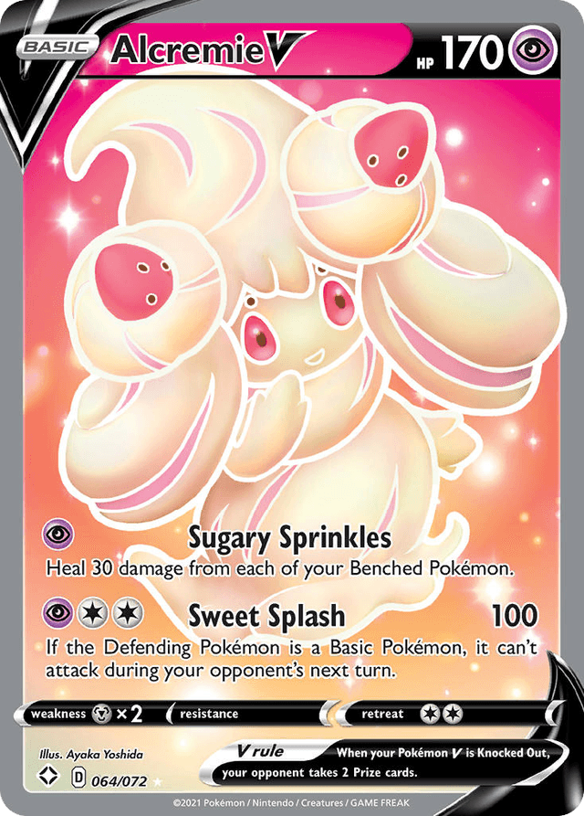 Alcremie V — Shining Fates #64