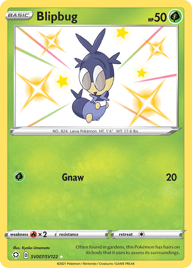 Blipbug — Shining Fates Shiny Vault #SV007