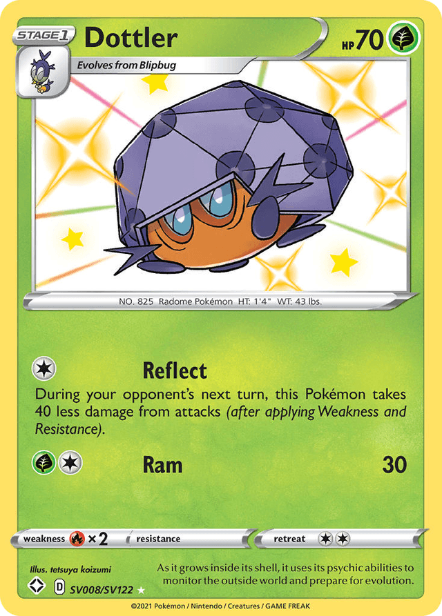 Dottler — Shining Fates Shiny Vault #SV008