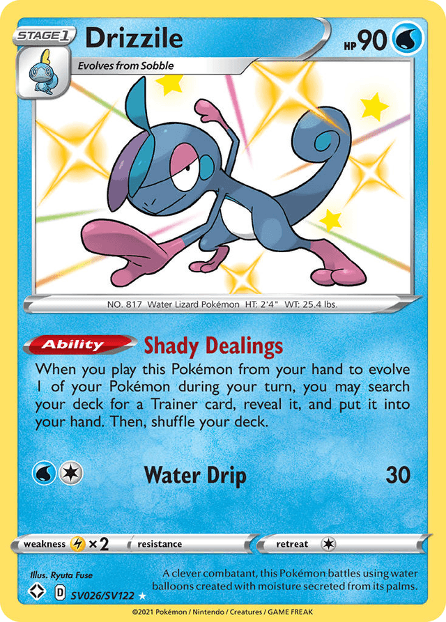 Drizzile — Shining Fates Shiny Vault #SV026