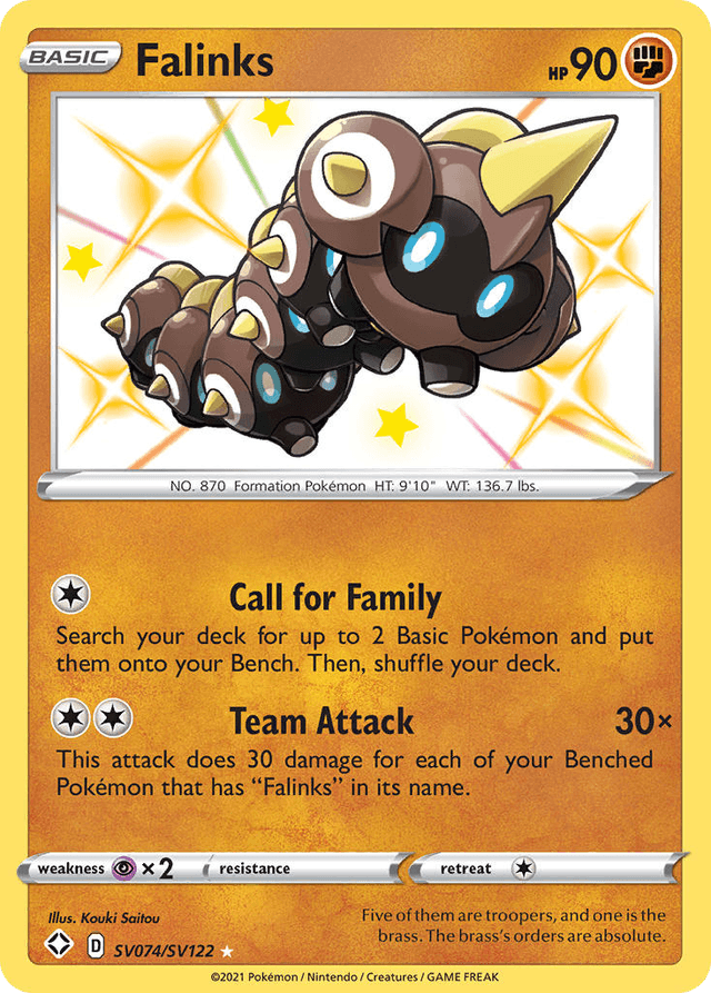 Falinks — Shining Fates Shiny Vault #SV074
