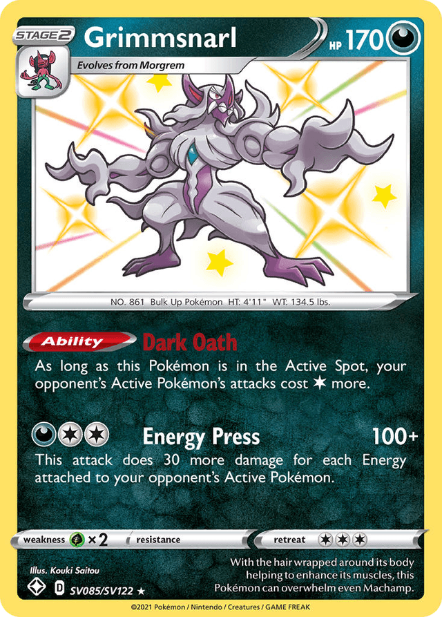 Grimmsnarl — Shining Fates Shiny Vault #SV085