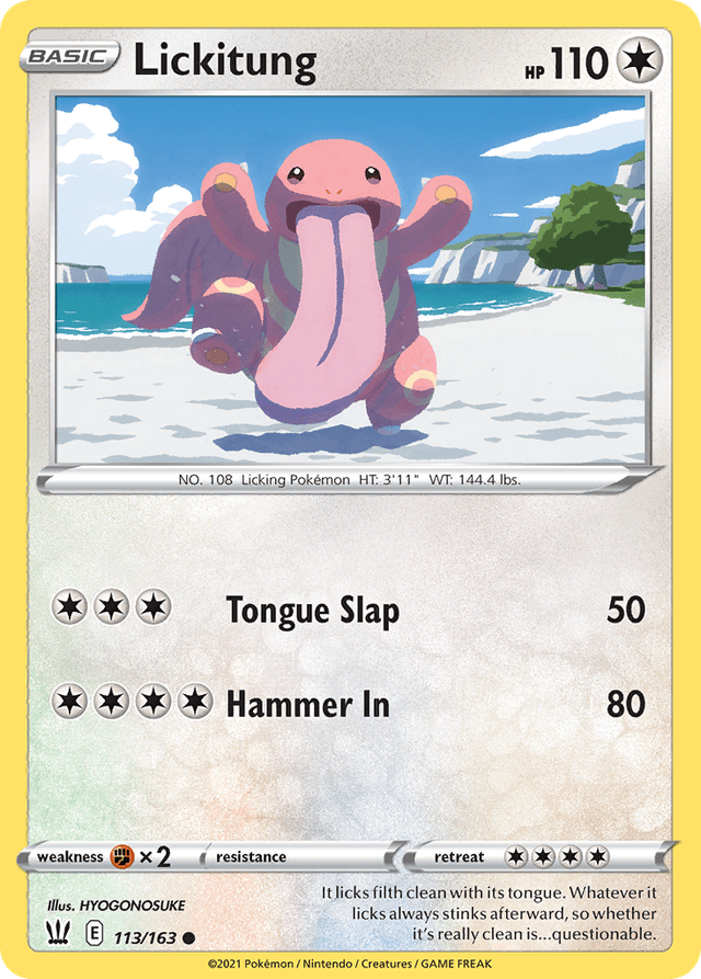 Lickitung — Battle Styles #113