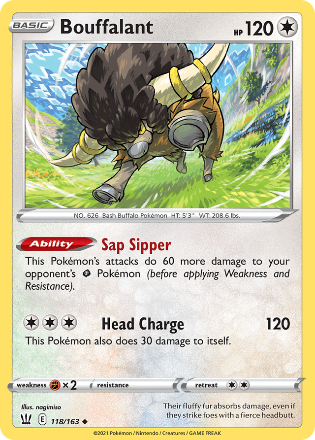 Bouffalant — Battle Styles #118