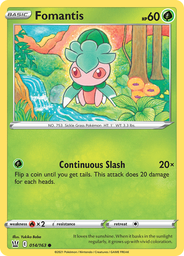 Fomantis — Battle Styles #14