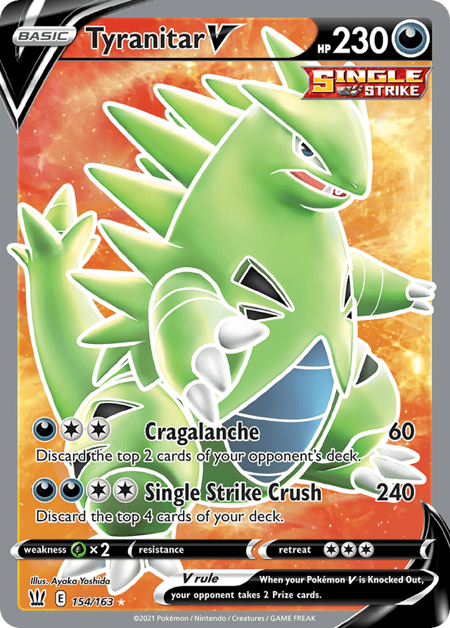 Tyranitar V — Battle Styles #154