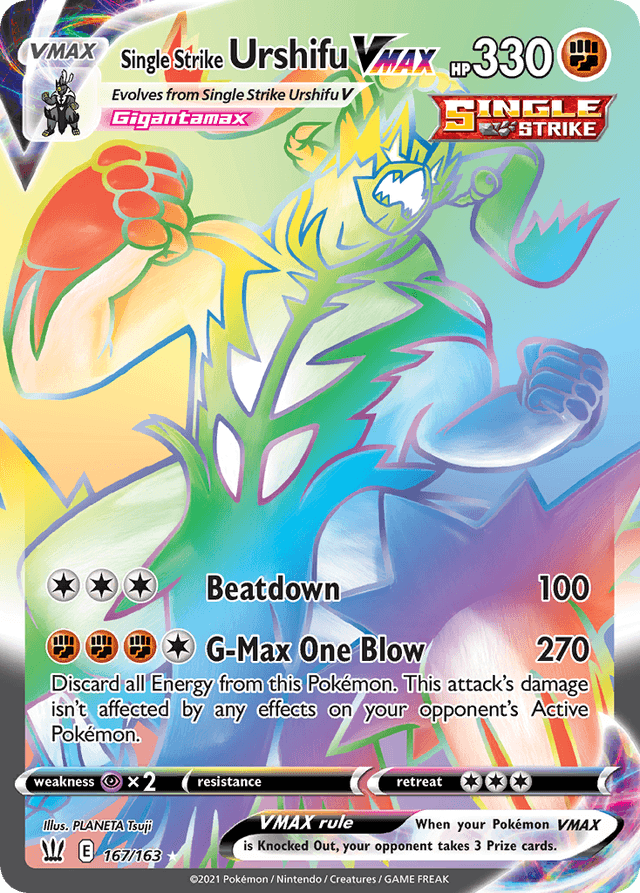 Single Strike Urshifu VMAX — Battle Styles #167