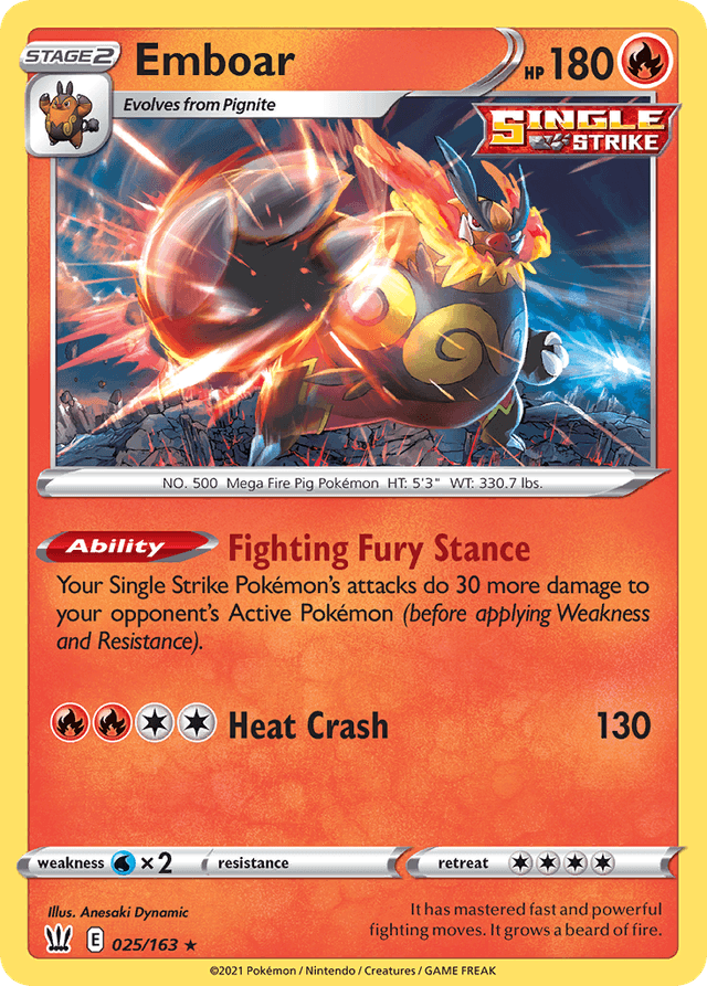 Emboar — Battle Styles #25