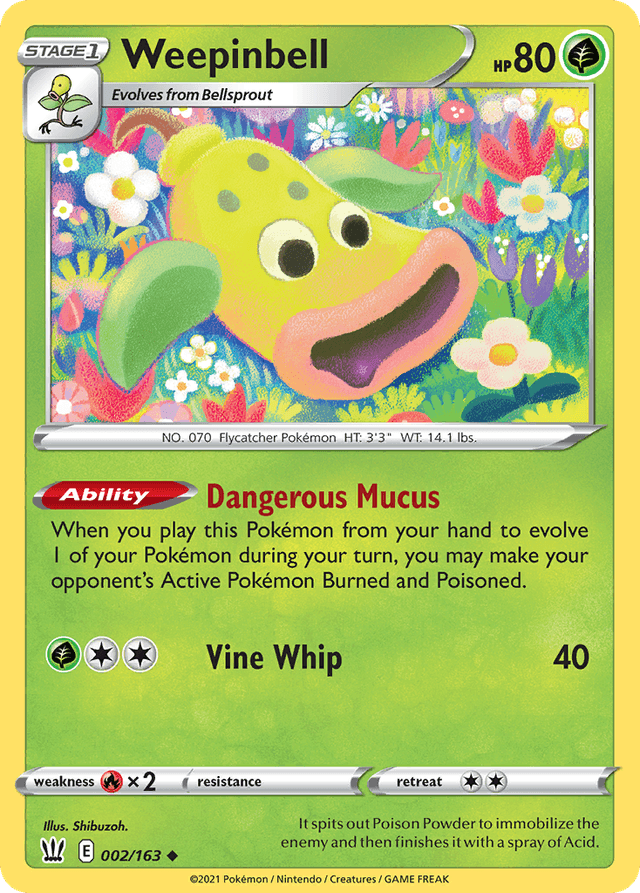 Weepinbell — Battle Styles #2