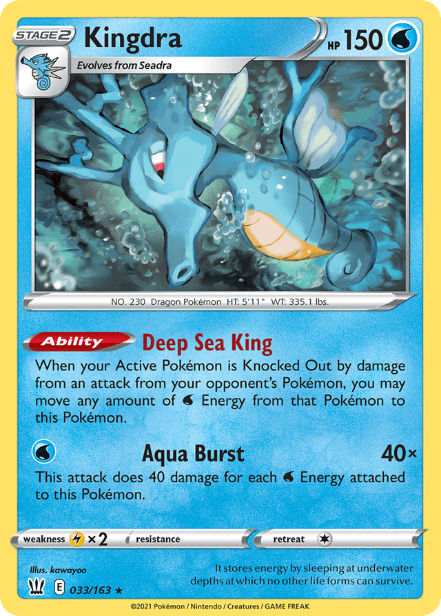Kingdra — Battle Styles #33